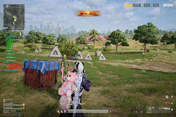 CF透视辅助透视自瞄效果